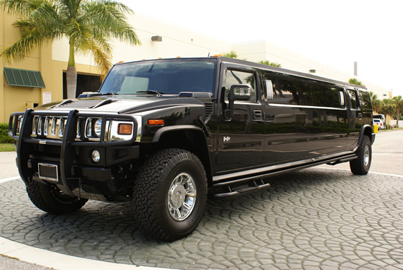 Clearwater Black Hummer Limo 